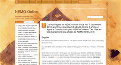 Desktop Screenshot of nemo-online.org